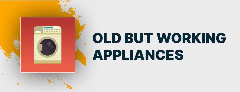 Old but working appliances