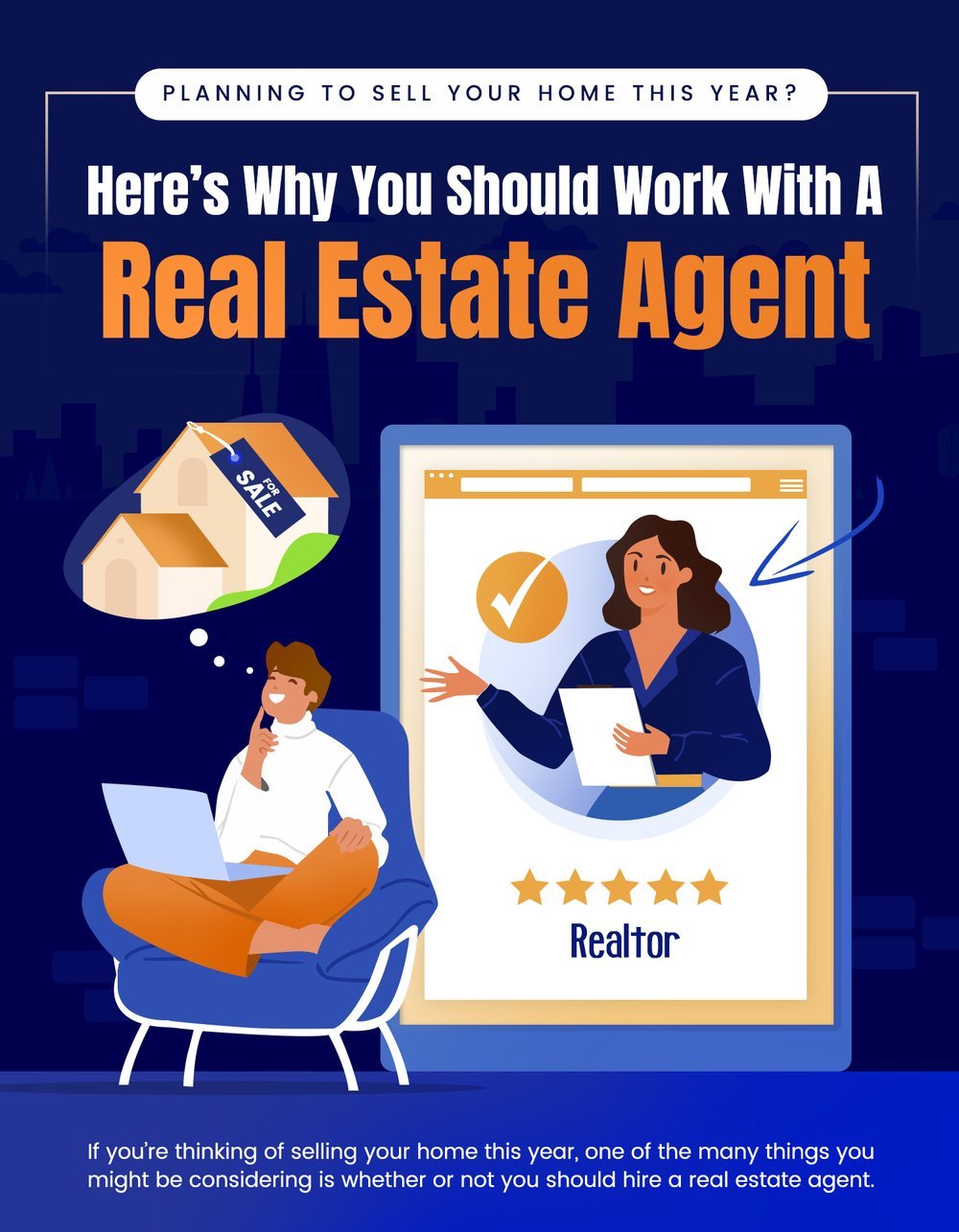 Planning To Sell Your Home This Year? Here's Why You Should Work With A Real Estate Agent