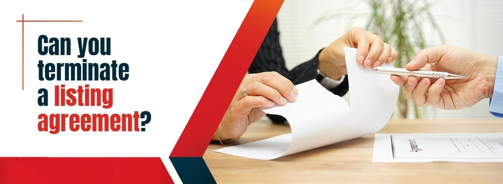 can you terminate a listing agreement