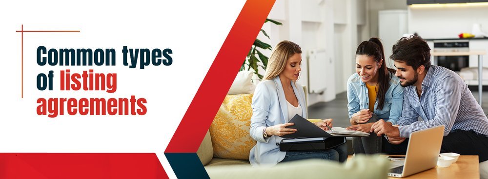 common types of listing agreements.