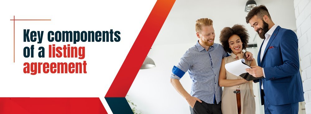 main components of a listing agreement