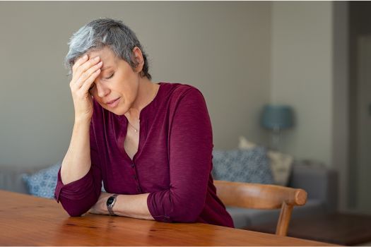 Senior Citizen worried 