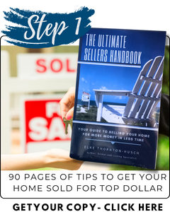 Step 1 to sell your home, picture of Elke's book