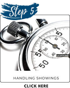 Step 5 picture of stop watch- how to handle showings