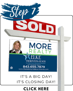 Step 7- Elke's sold sign- what to expect at closing