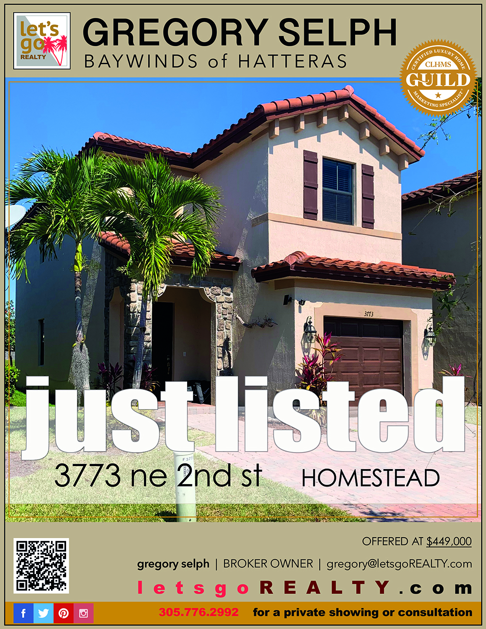 JUST LISTED 3773 Ne 2nd St | Homestead FL 33033 | #justlisted #gregoryselph #letsgorealty