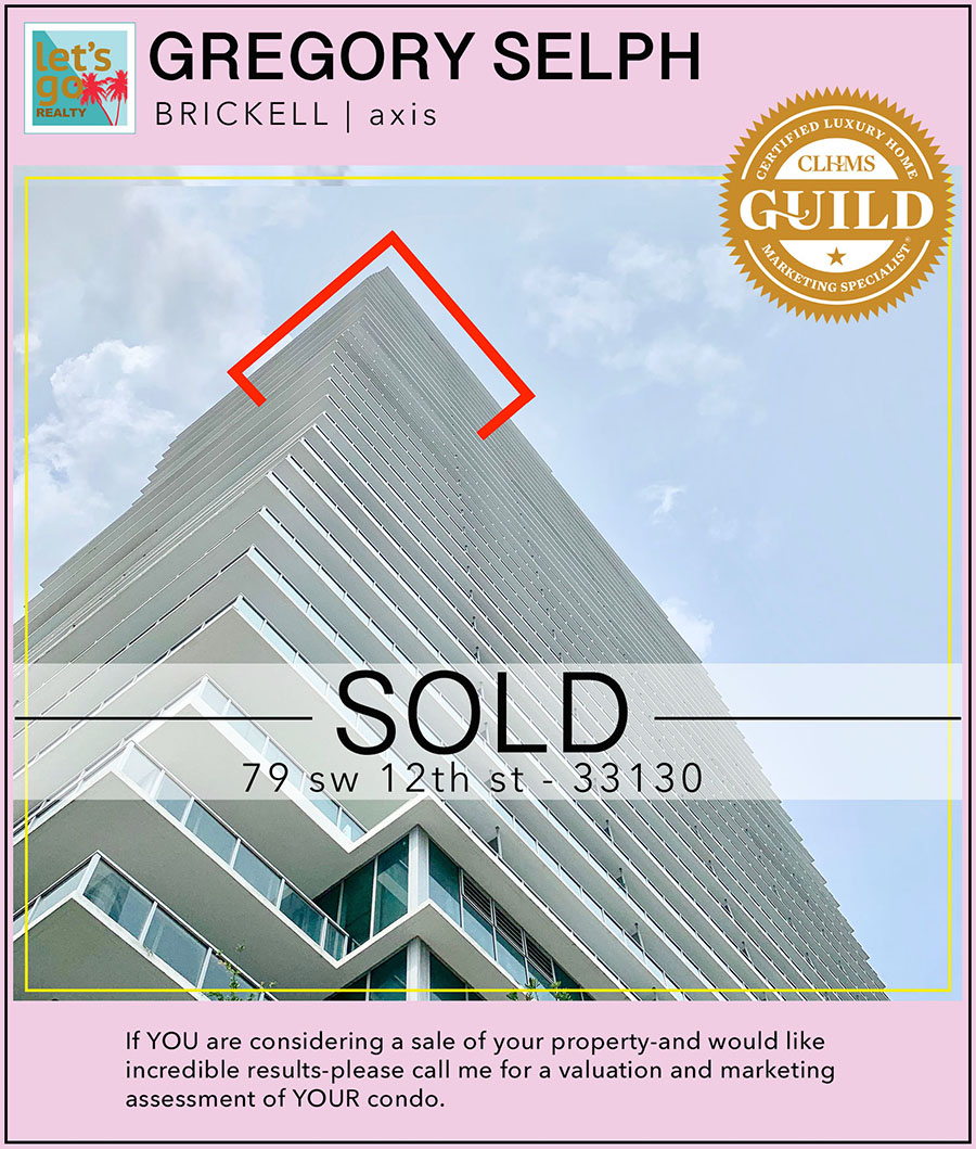 SOLD 79 SW 12th St miami fl 33130 #AXIS #letsgoREALTY