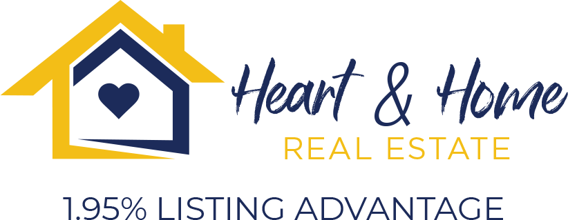 Heart & Home Real Estate 1.95% Listing Advantage Banner
