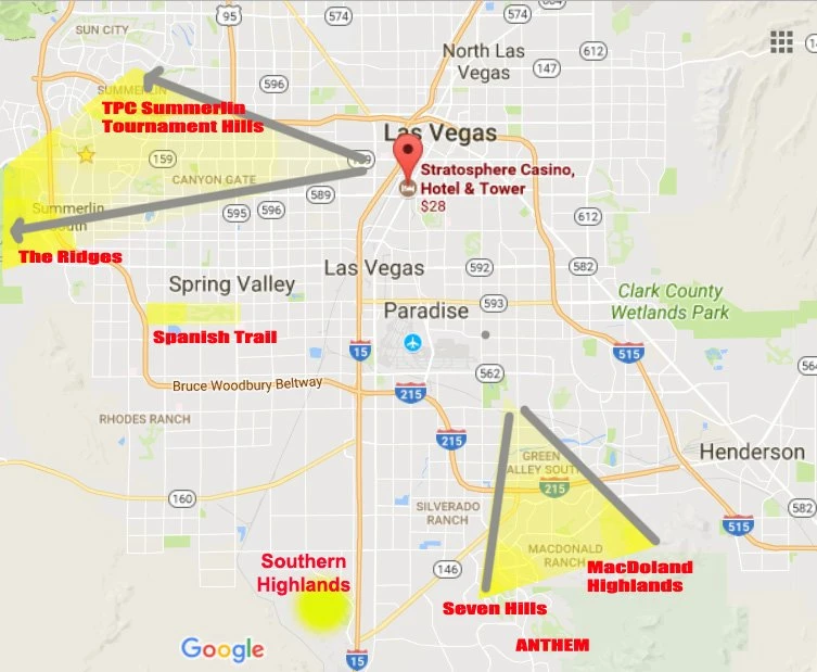 The Best Suburbs Near Las Vegas (2023)