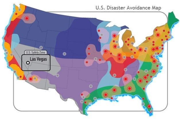 us natural disaster map