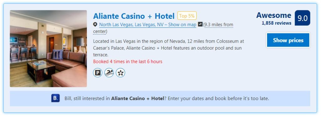 Aliante Casino and Hotel Las Vegas 
