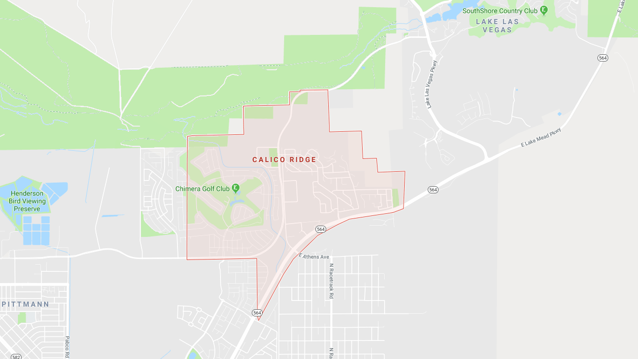 Calico Ridge Henderson Map