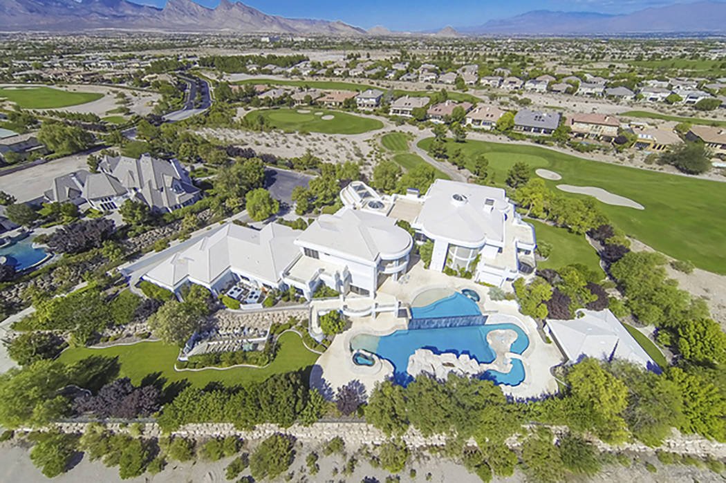 Las Vegas developer's Queensridge home near Summerlin on market