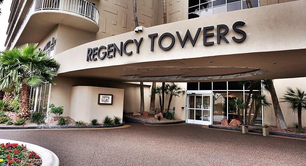 Regency Towers Las Vegas Entrance