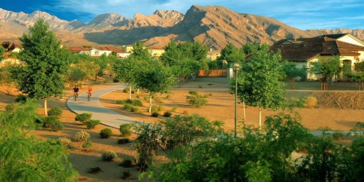 summerlin homes as vegas trail system