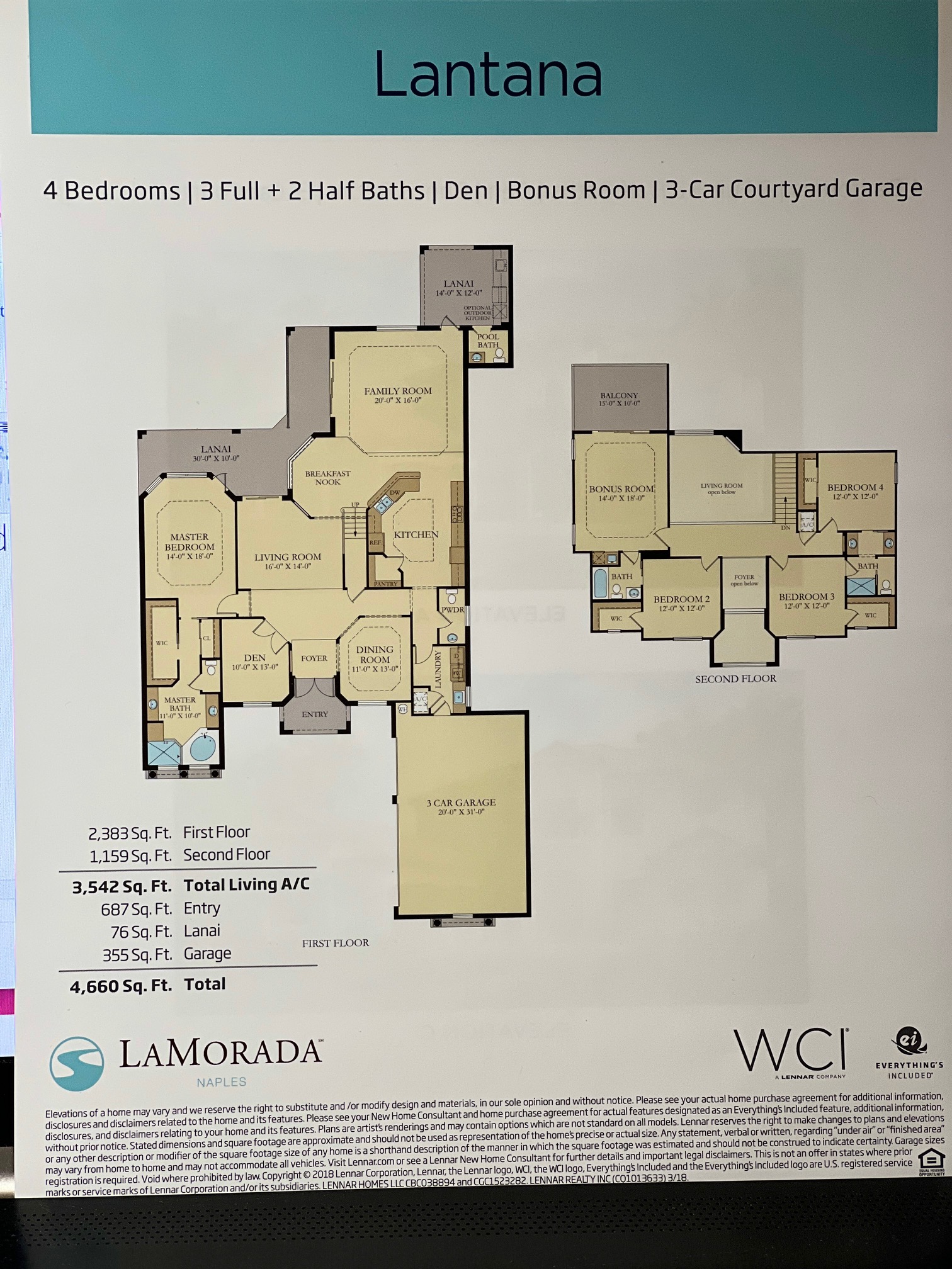 Lamorada Lantana Floor Plan