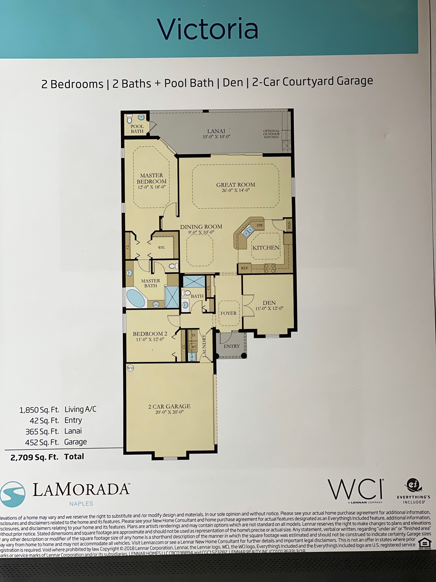 Lamorada Victoria Floor Plan