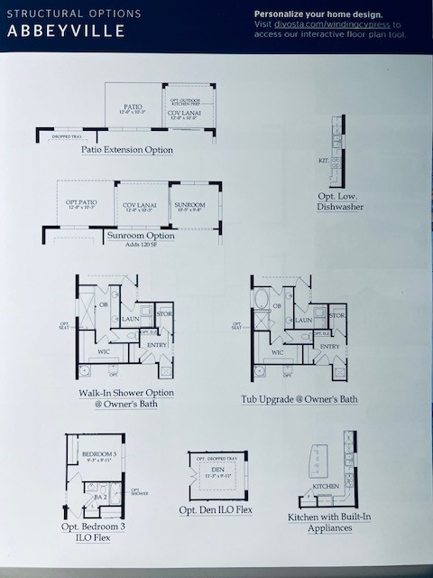 Winding Cypress Abbeyville Floor Plan