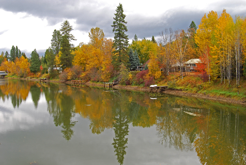 bring Idaho's beautiful scenery to your own backyard by building a pond
