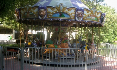 Carousel in an Idaho Park