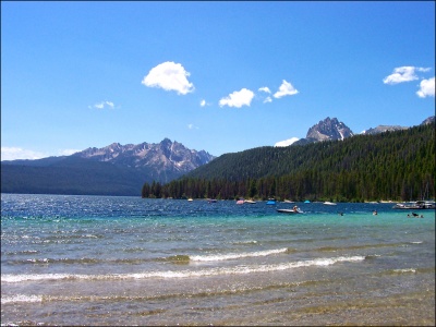 Beautiful Lake in Idaho
