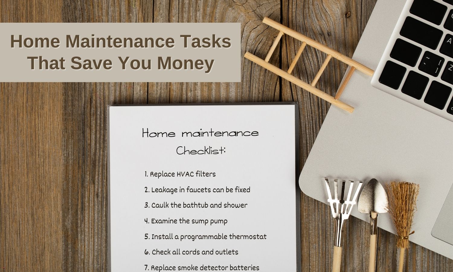 home maintenance tasks that save you money