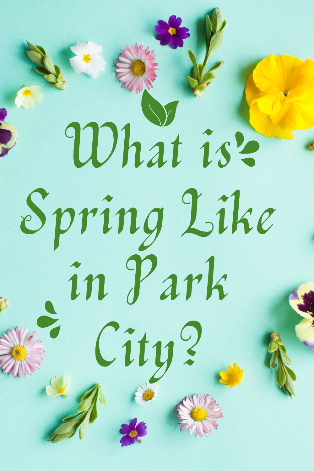 What is Spring Like in Park City?
