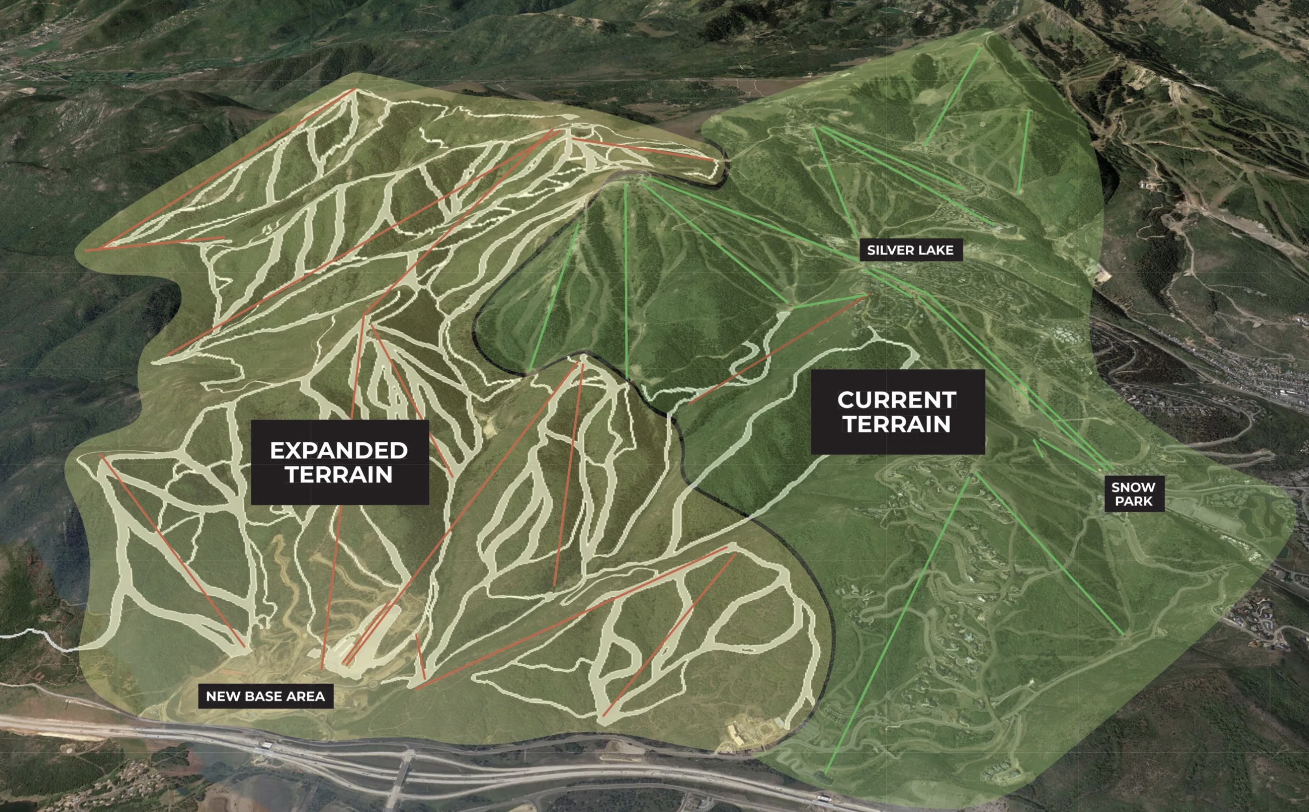 Map of Deer Valley Expansion