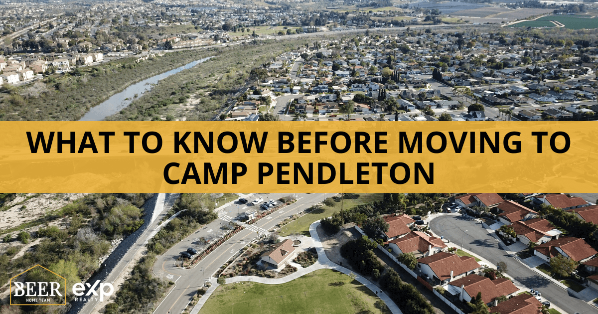 What to Know Before Moving to Camp Pendleton