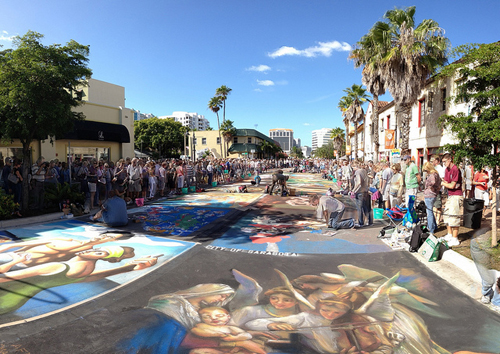 Sarasota Chalk Festival - Image Credit: https://www.flickr.com/photos/booleansplit/6320002598