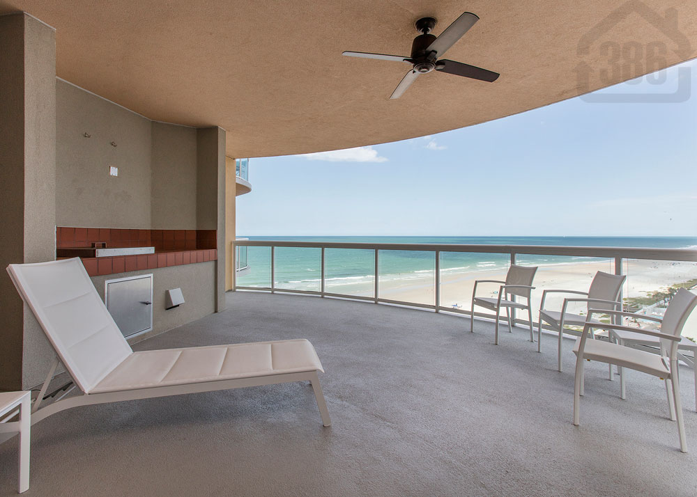 ocean villas 1005 balcony