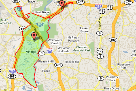 Zip Code Map Atlanta Ga 30318