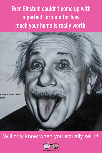 Einstein and home values formula