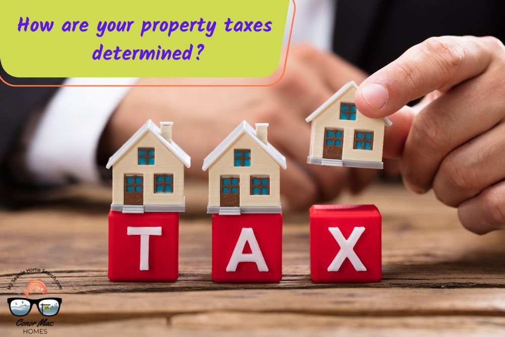 How are property taxes determined?