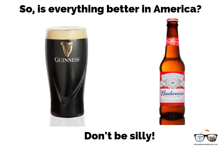 Is everything better in America