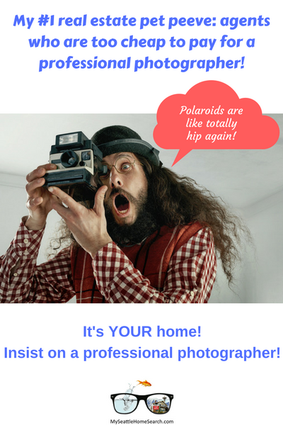 Cheap Realtors who refuse to pay for a professional photographer