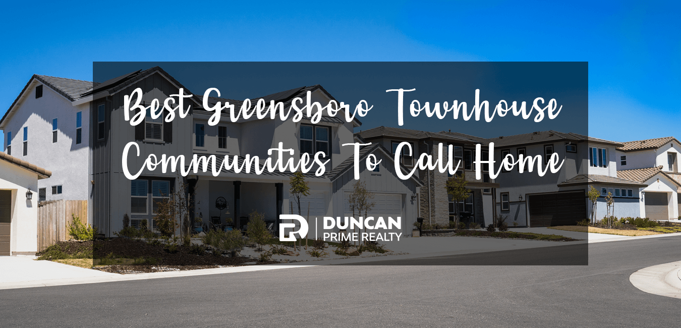 Greensboro NC Townhouse Communities