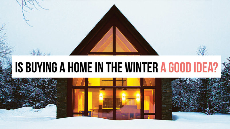 Buying a home in the winter