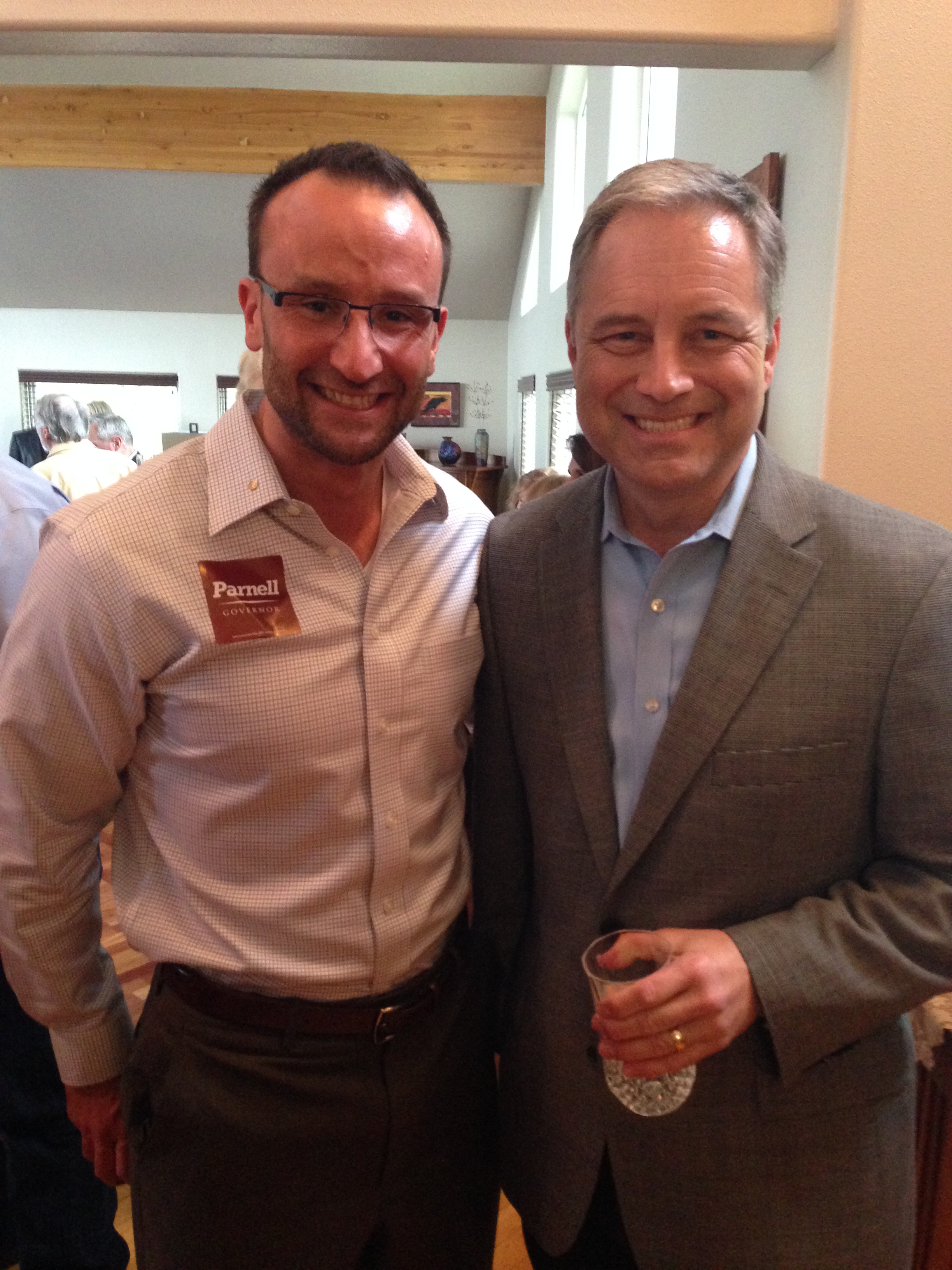 Wes and Governor Parnell