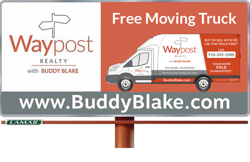 Waypost Billboard Free Moving Truck