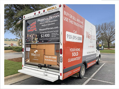 Waypost Moving Truck Back