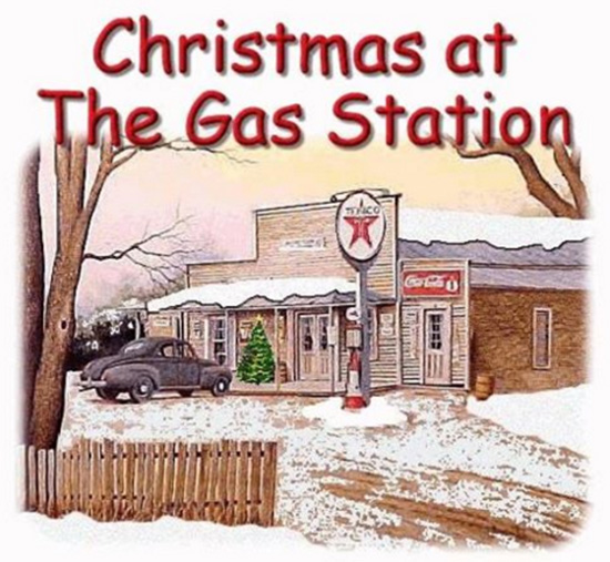 Christmas At The Gas Station