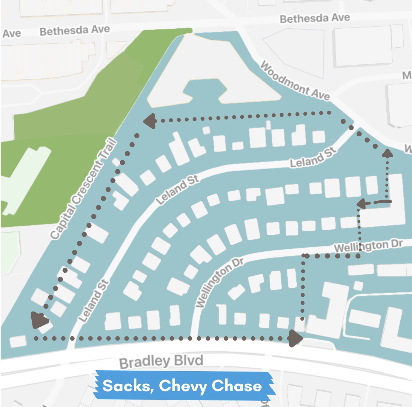 Bethesda Maps: Downtown and the Surrounding Area