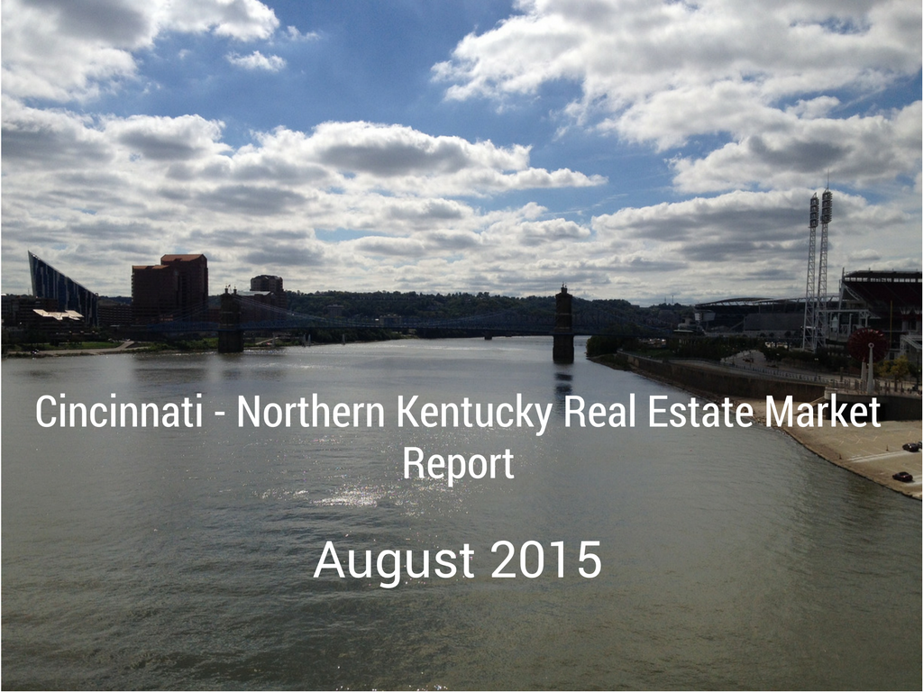 Picture of Ohio river for cincinnati real estate market report