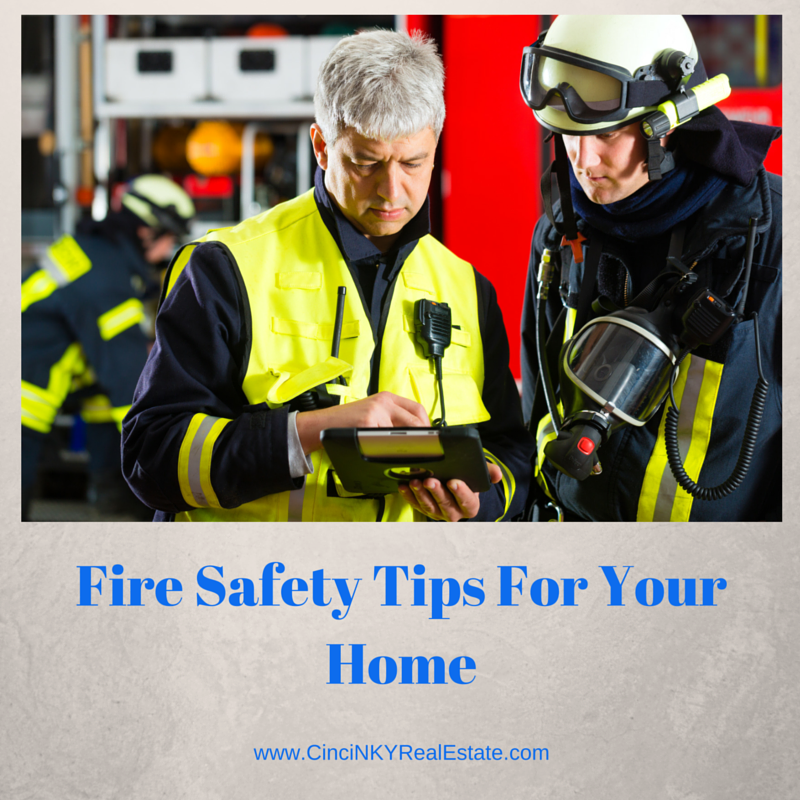 fire safety tips for your home picture of firefighters
