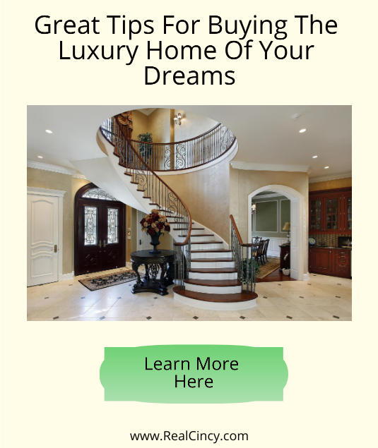 graphic of a luxury entry way for article about buying a luxury home