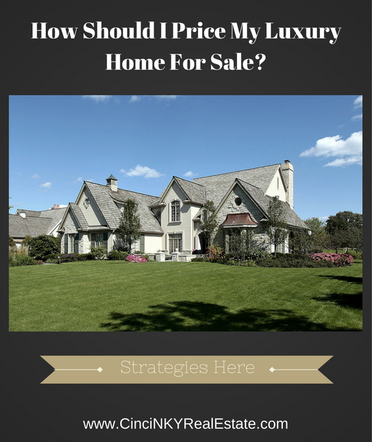 how to price luxury home for sale