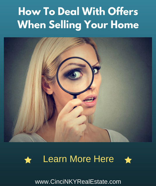 how to deal with offers when selling your home
