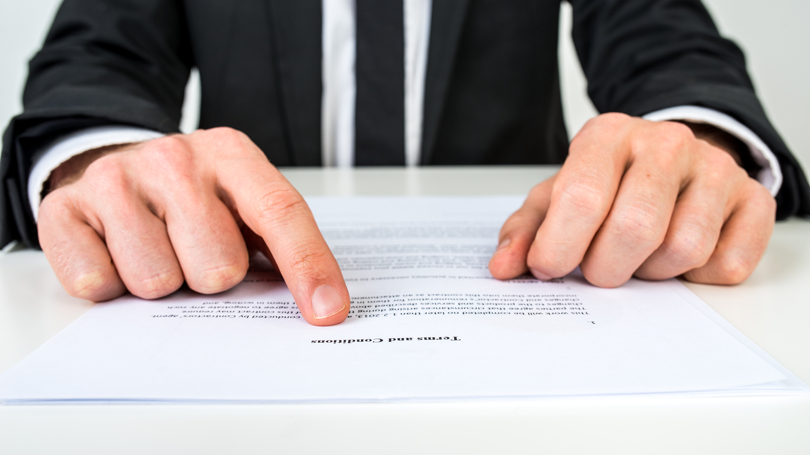 explaining terms and conditions of a real estate contract