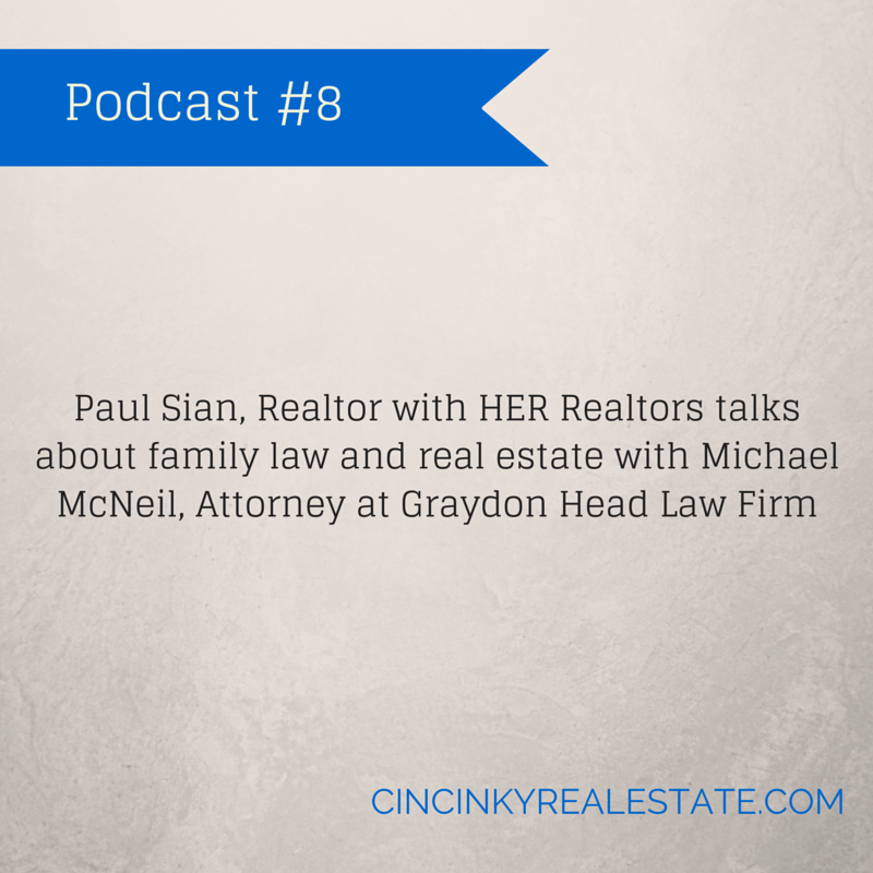 Podcast 8 Family Law and Real Estate graphic